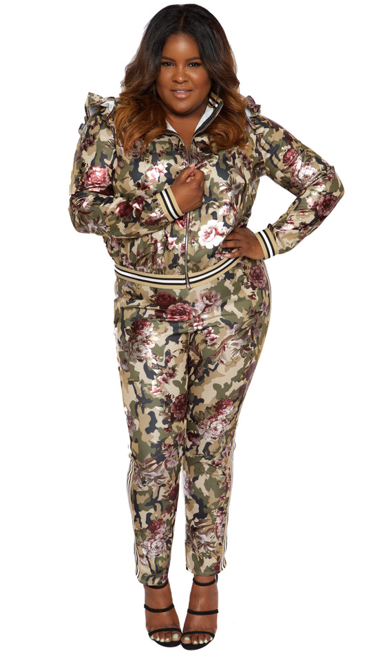 Army Bouquet 2 Pcs Pant Set-Pant Sets-Boughie-Boughie