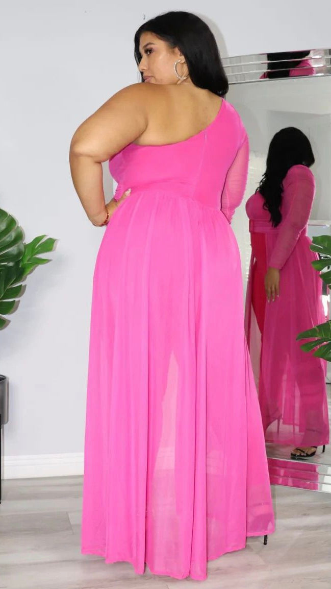 Bad Side Skirted Jumper (Pink)-Jumpers-Boughie-Boughie