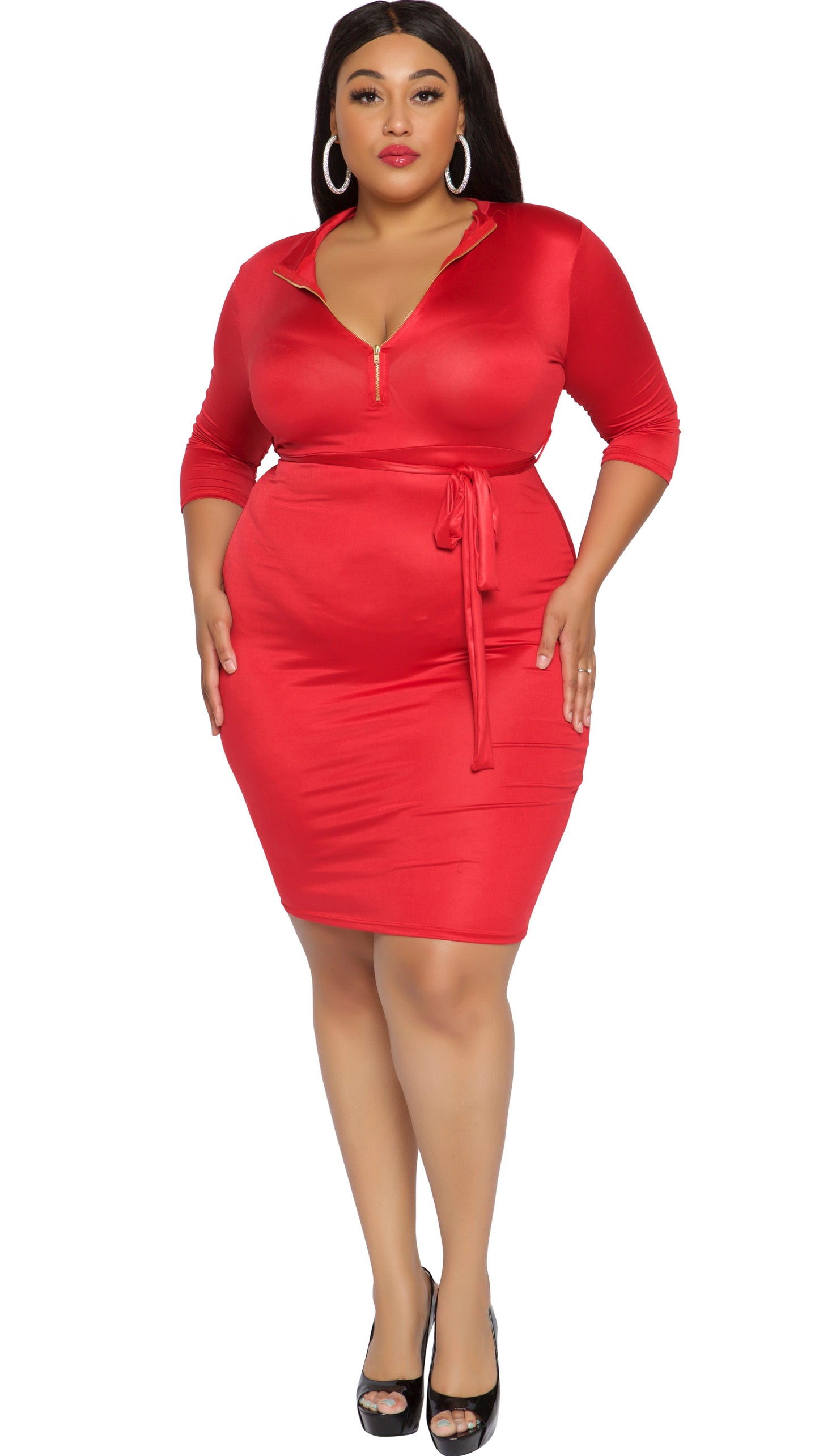 Beyond You Dress (Red)-Dresses-Boughie-Boughie