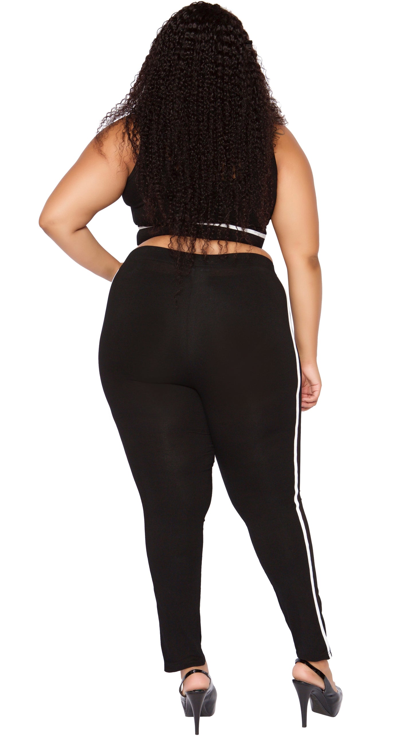 Bombay 2Pcs Pant Set (Black)-Pant Sets-Boughie-Boughie