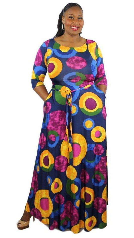 Bubbles Maxi Dress-Maxi Dresses-Boughie-Boughie