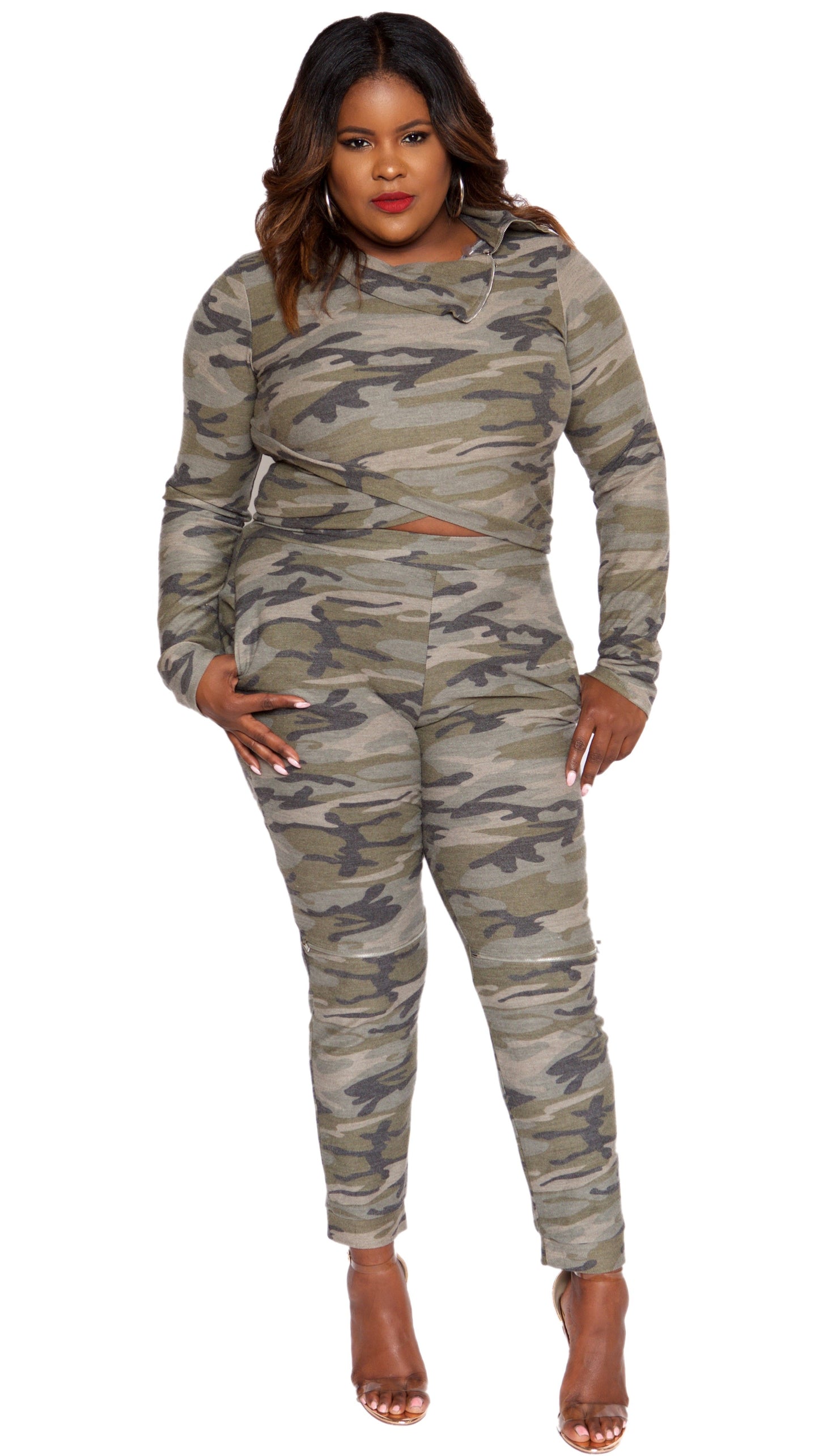 Camo Life 2 Pcs Pant Set-Pant Sets-Boughie-Boughie