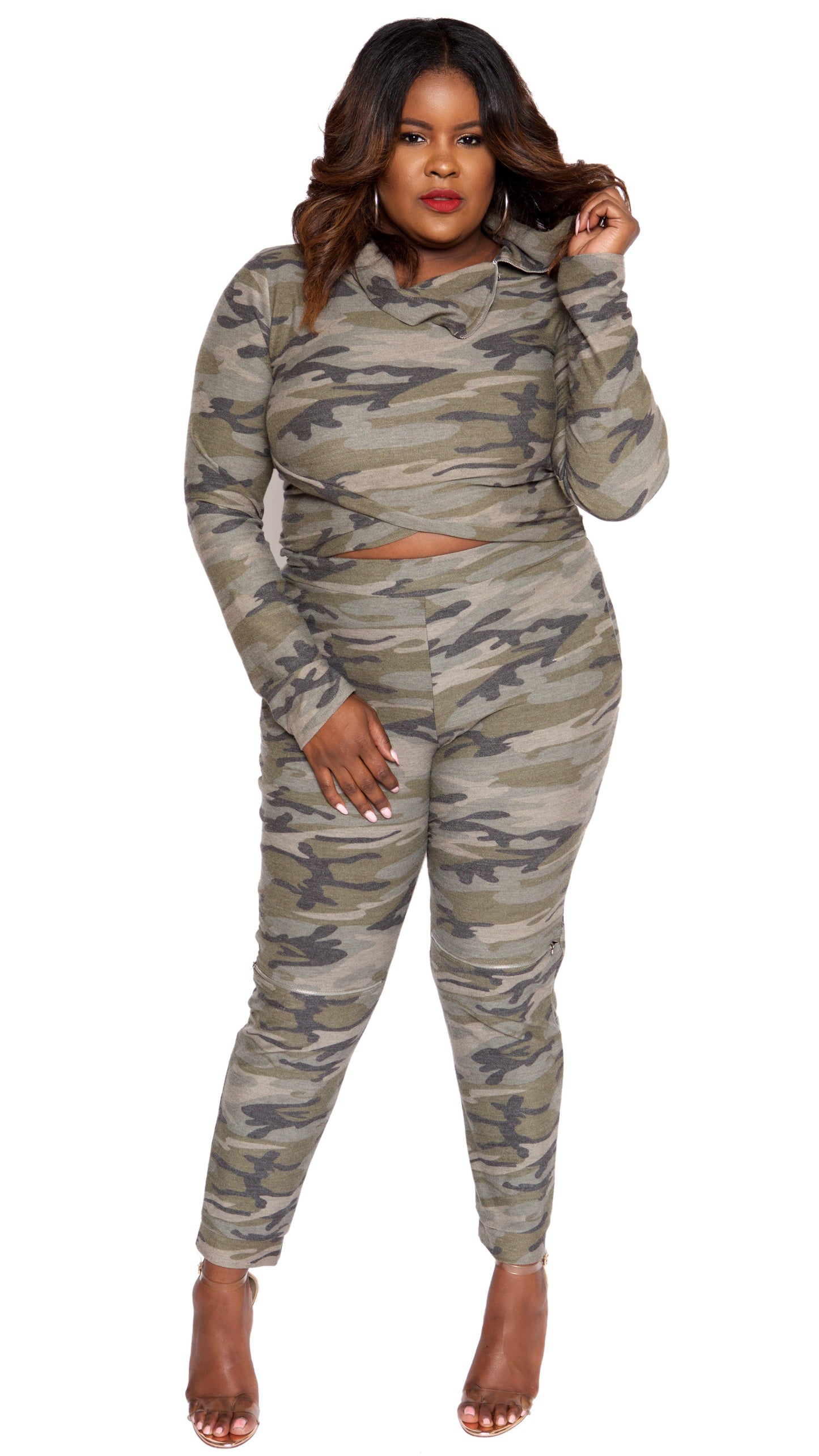 Camo Life 2 Pcs Pant Set-Pant Sets-Boughie-Boughie