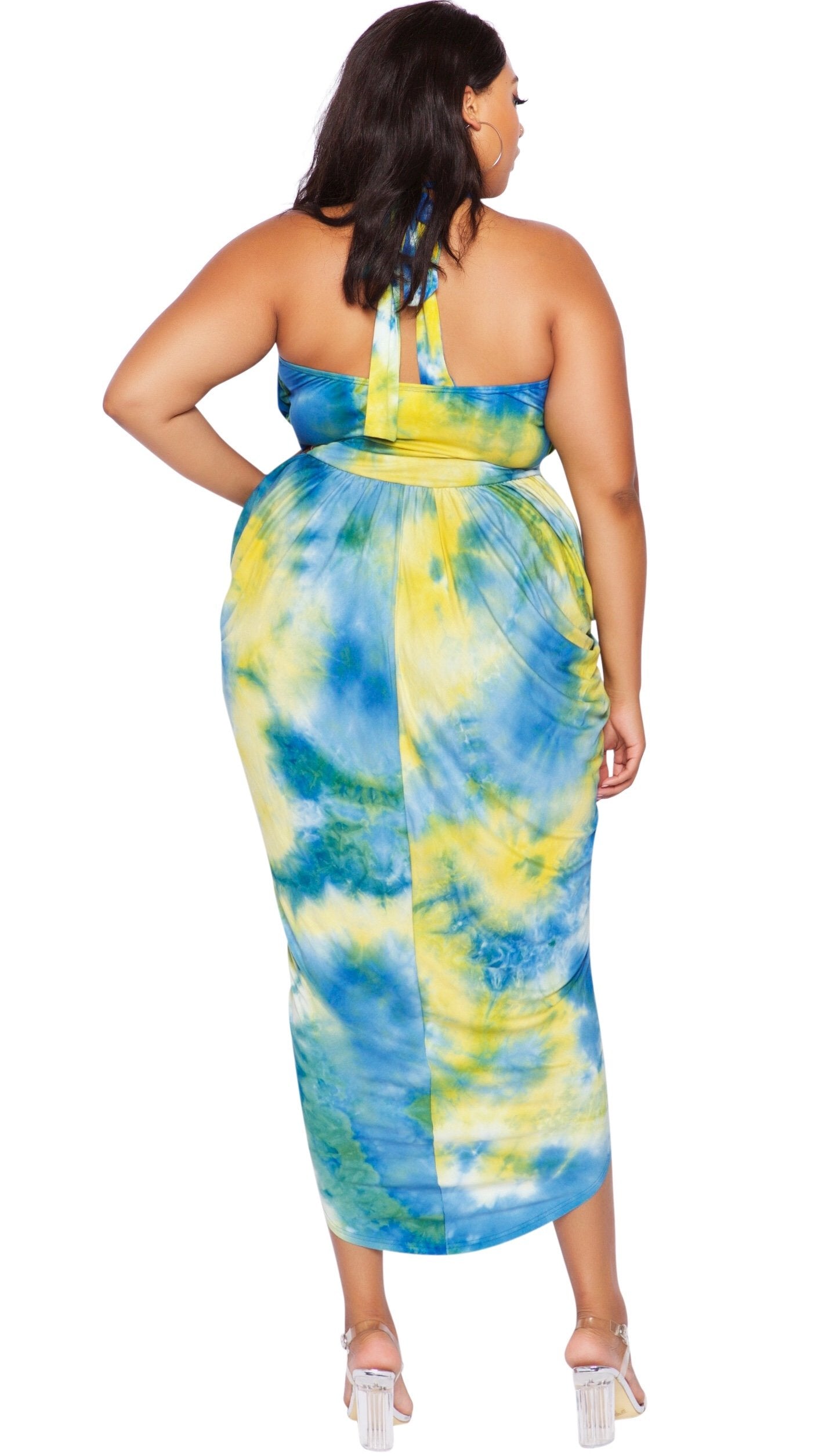 Cool Breeze Dress (Tie Dye)-Dresses-Boughie-Boughie