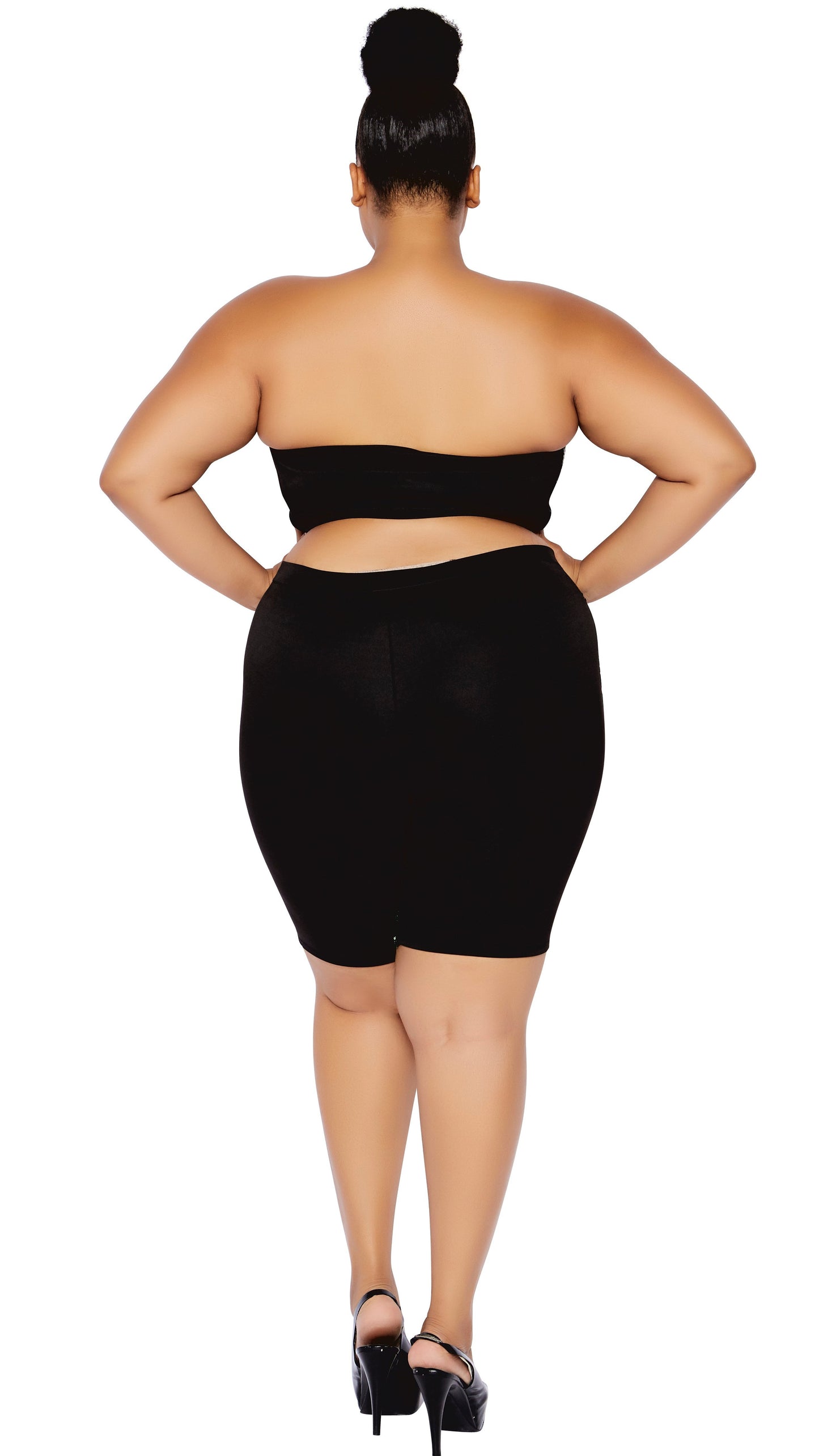 Dip Down 2Pcs Sequins Short Set (Multi)-Short sets-Boughie-Boughie