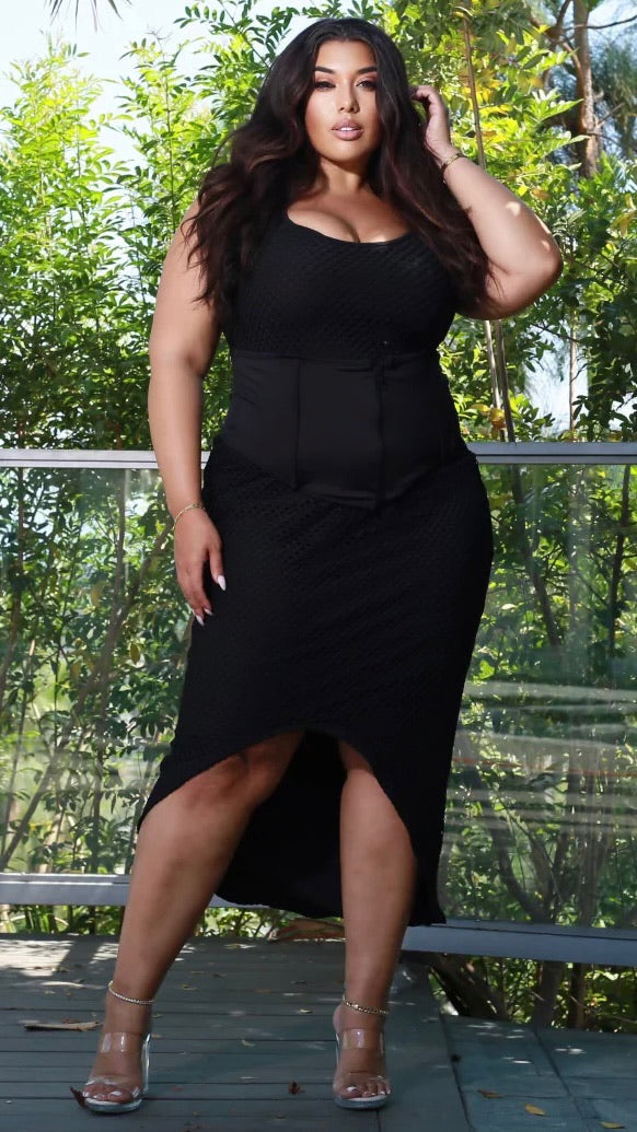 Dzignz Day in LA Dress -Black-Dzignz ByBoughie-Boughie