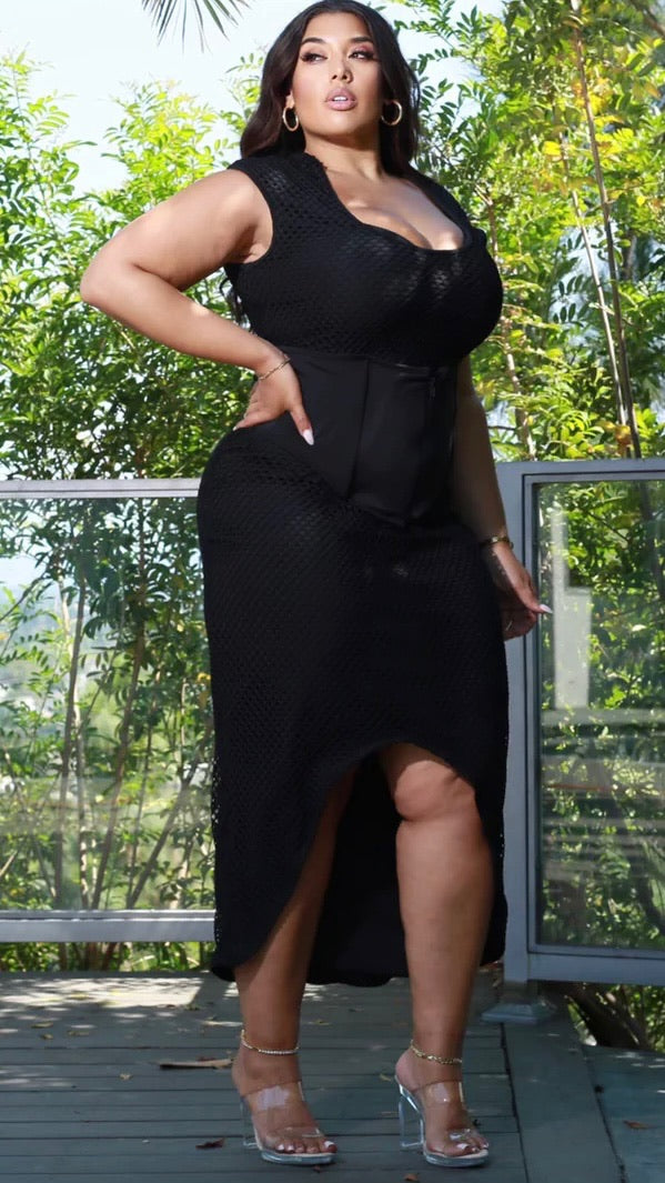 Dzignz Day in LA Dress -Black-Dzignz ByBoughie-Boughie