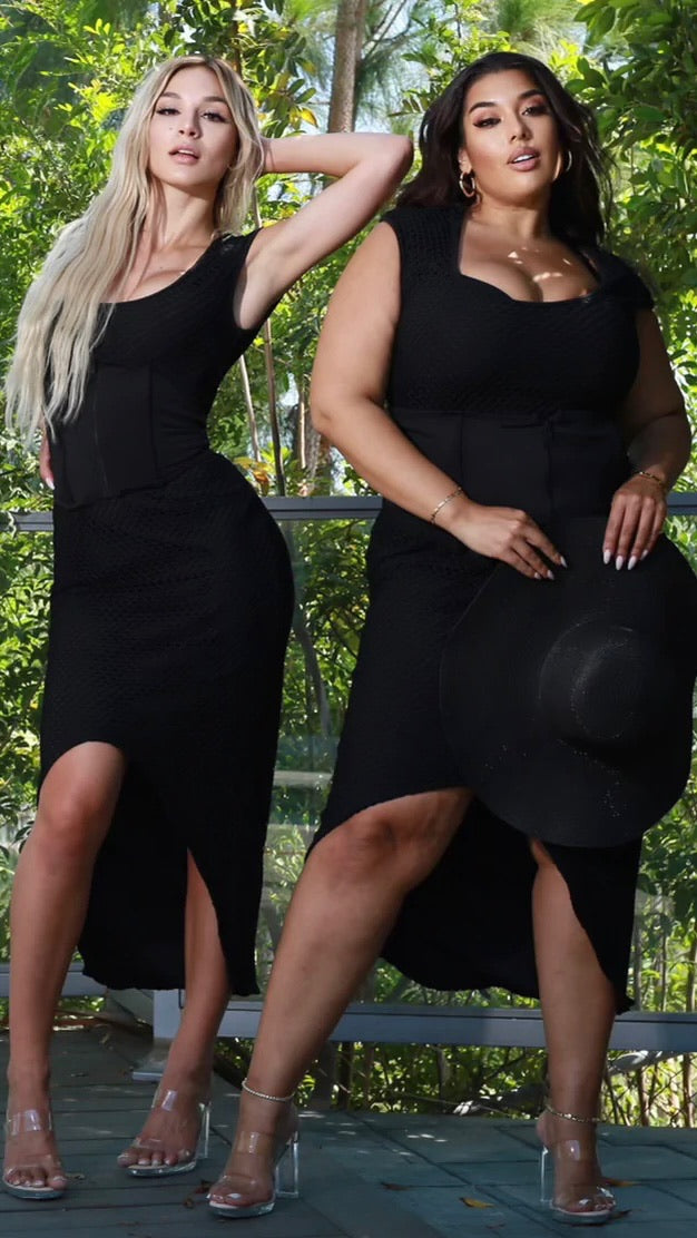 Dzignz Day in LA Dress -Black-Dzignz ByBoughie-Boughie