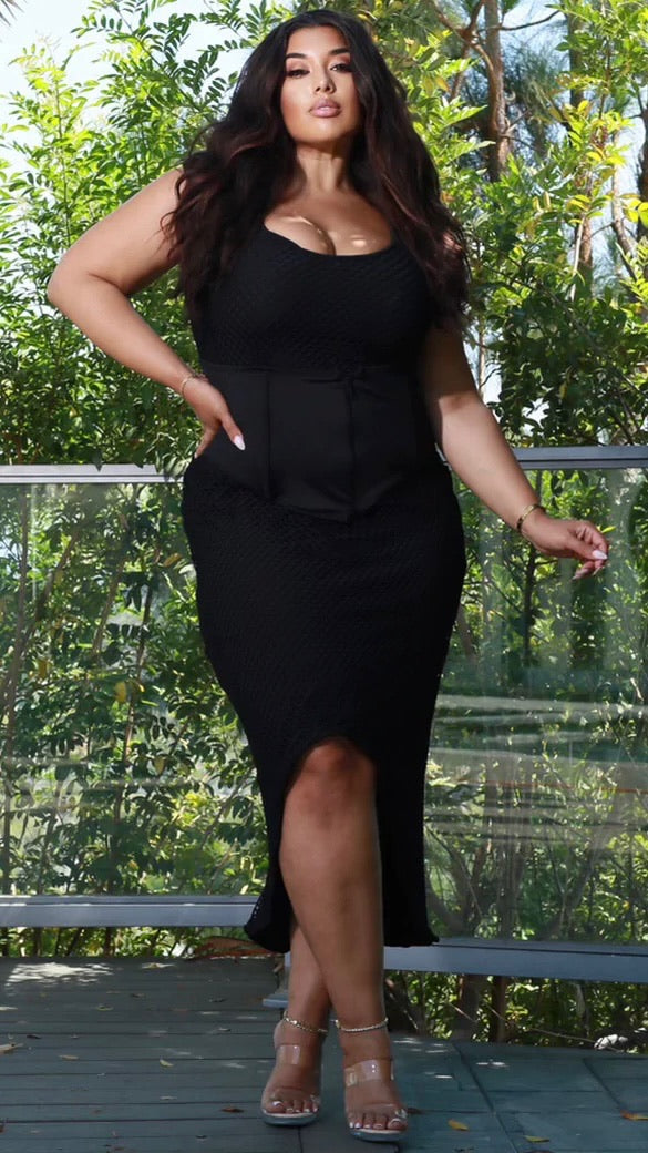 Dzignz Day in LA Dress -Black-Dzignz ByBoughie-Boughie