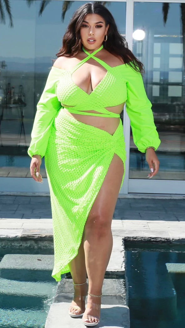 Dzignz Puerto Rican Princess Set -Green-Dzignz ByBoughie-Boughie