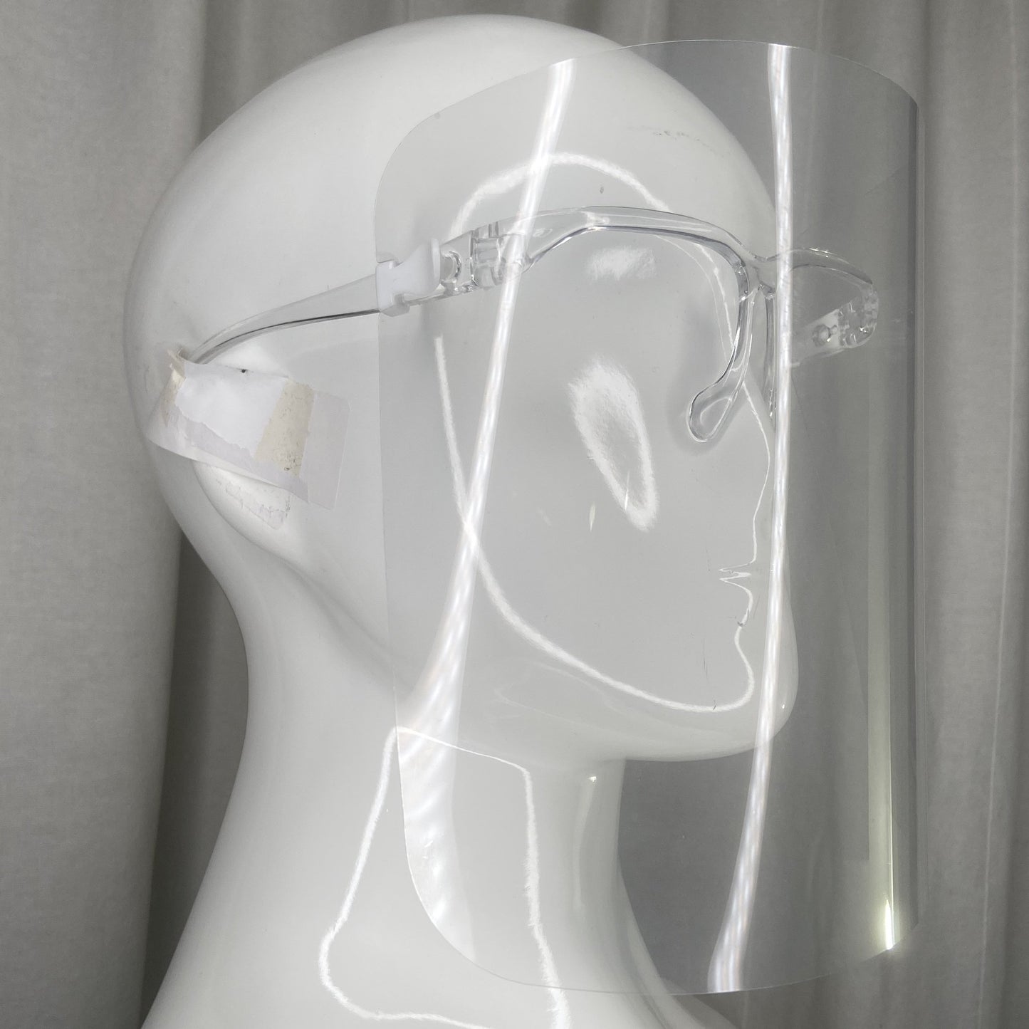 Face Shield Glasses (Clear)-Boughie Curves-Boughie