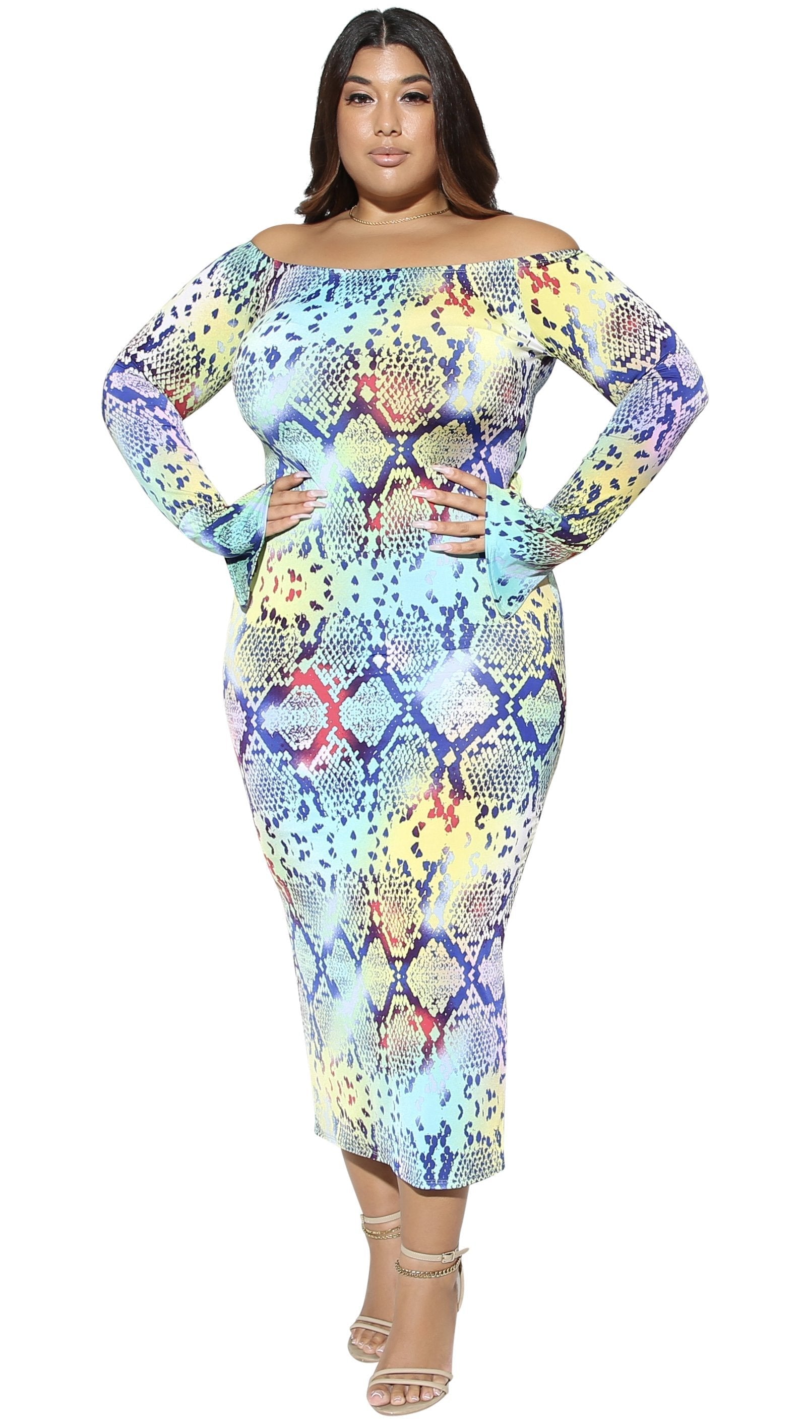 Plus Size Maxi Dress 1x 2x 3x – Boughie Curves