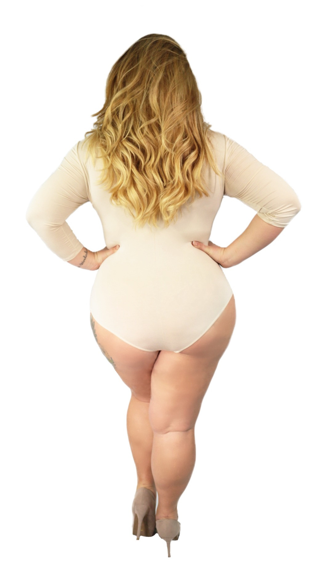 Latte Bodysuit-Bodysuits-Boughie-Boughie