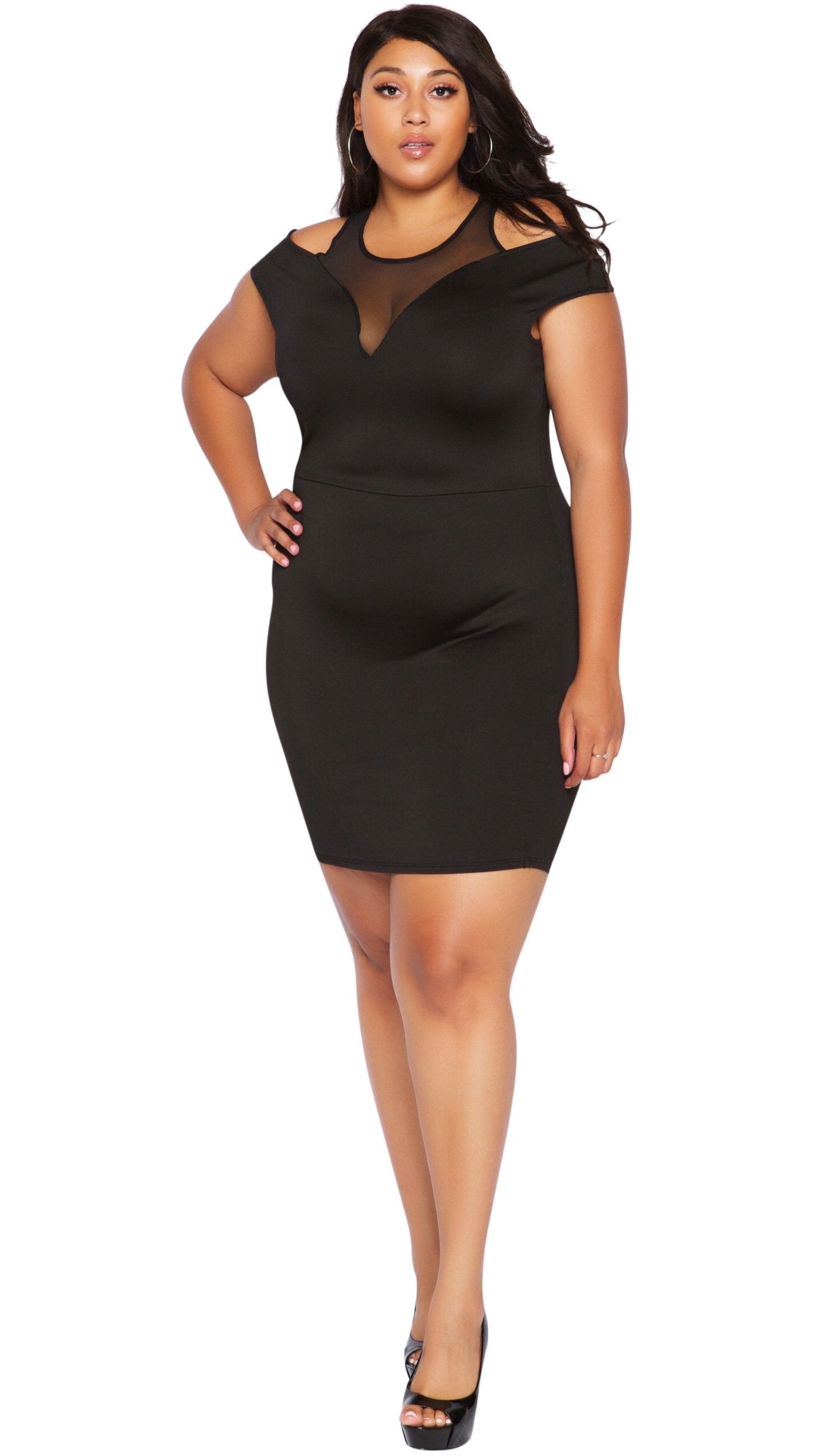 plus size dresses for curvy women Love Struck Dress