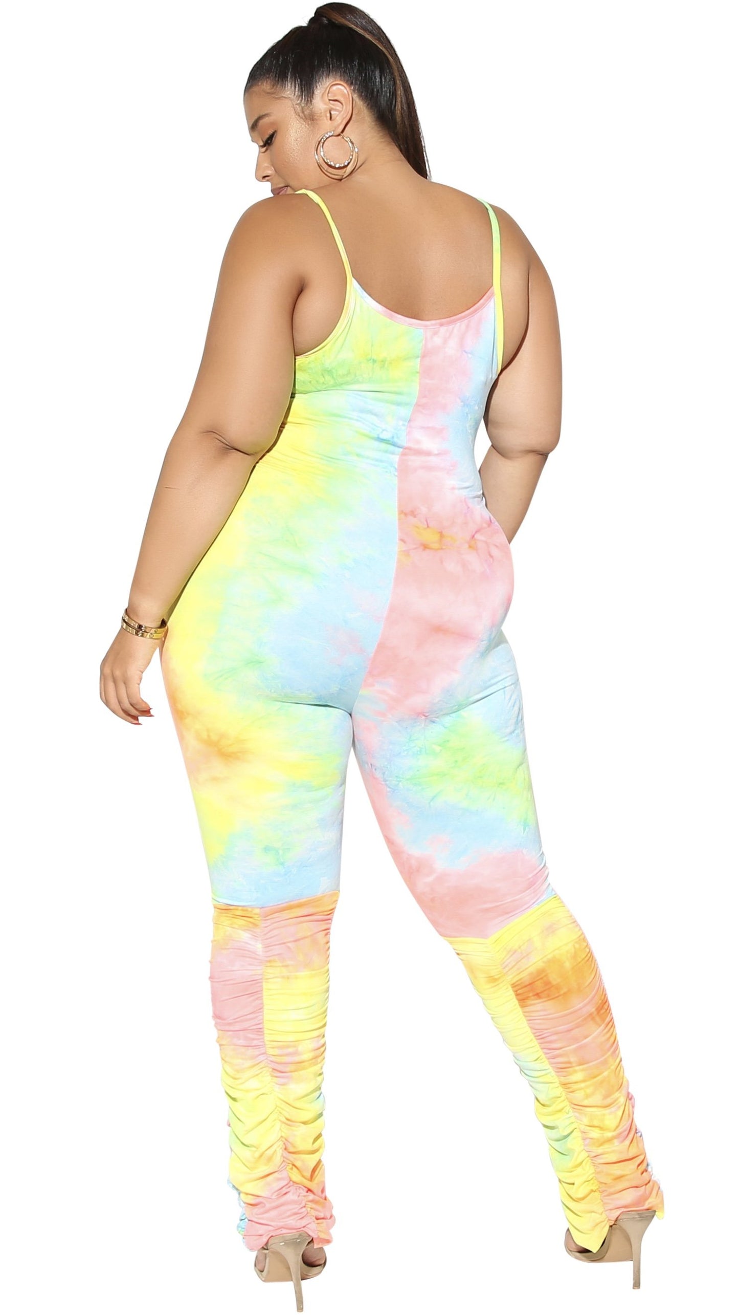 Playtime Jumper (Yellow/Pink/Blue Tie Dye)-Jumpers-Boughie-Boughie