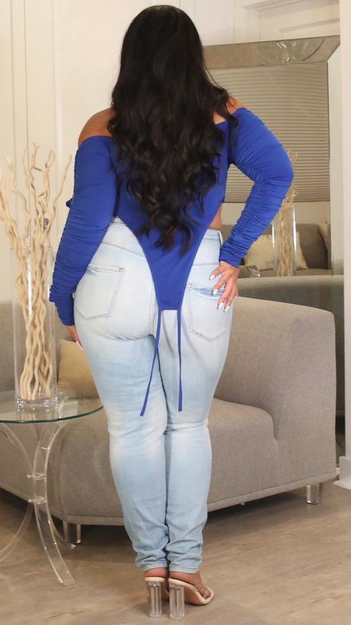 Revenge Top (Royal Blue)-Top-Boughie-Boughie