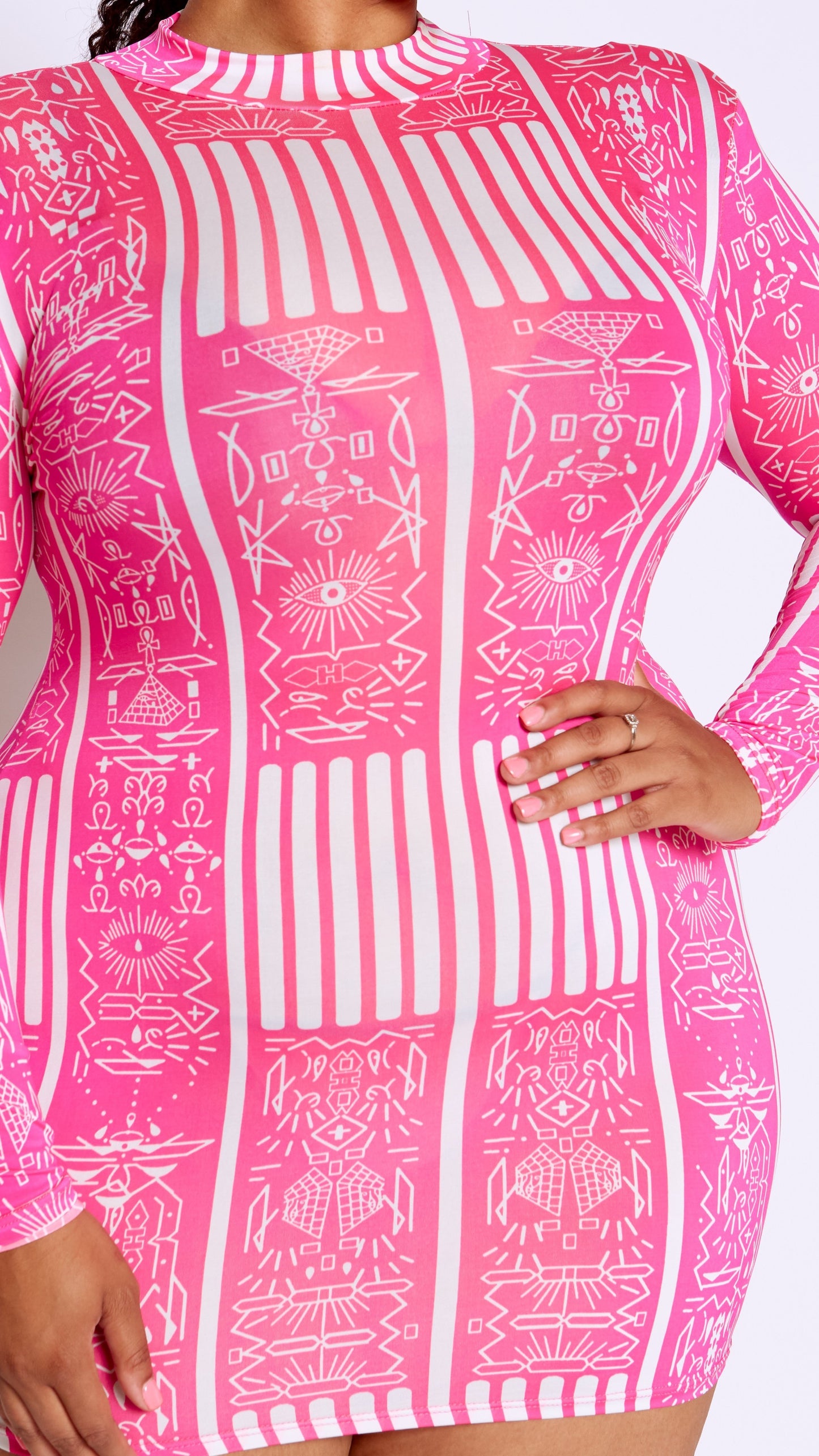 Spectacular Dress (Pink)-Dresses-Boughie-Boughie