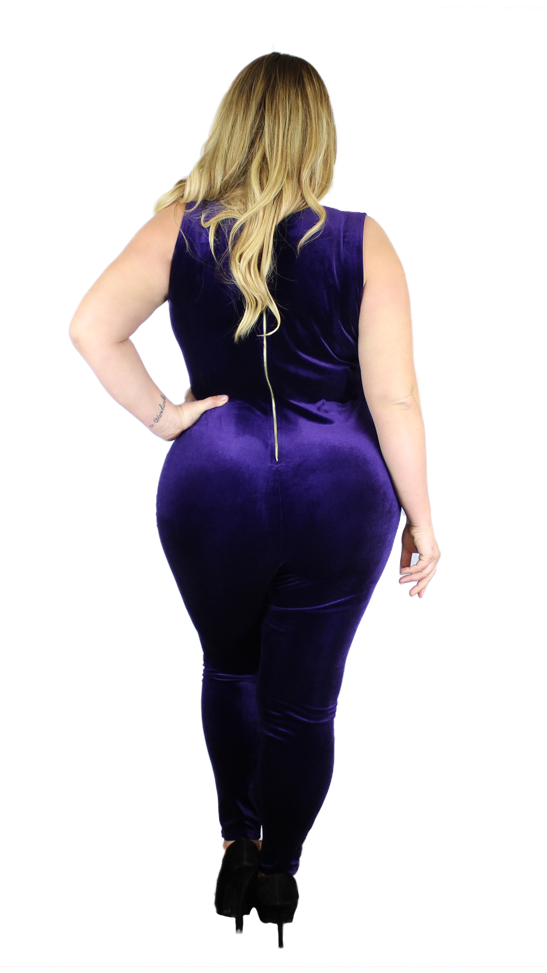 Sweet Velvet Jumper (Purple)-Jumpers-Boughie-Boughie