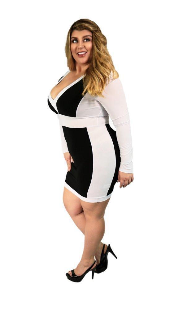 Tuxedo Dress-Dresses-Boughie-Boughie