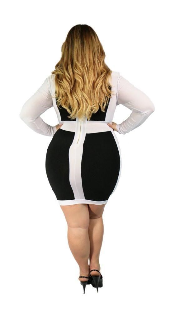 Tuxedo Dress-Dresses-Boughie-Boughie