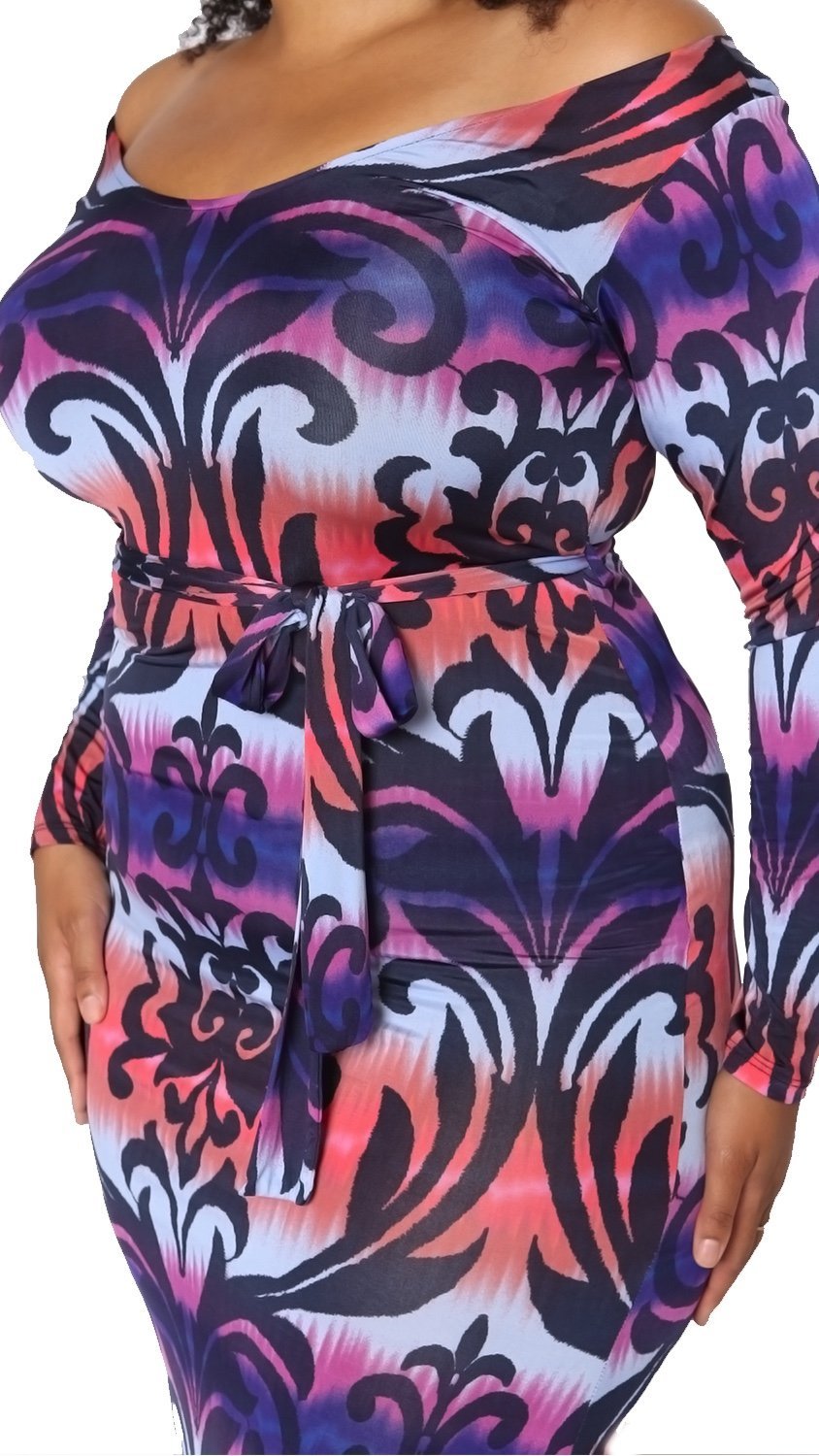 Whirlwind Maxi Dress (Purple/Pink)-Maxi Dresses-Boughie-Boughie