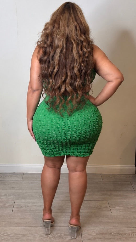 Miami Girl 2Pcs Skirt Set (Green)