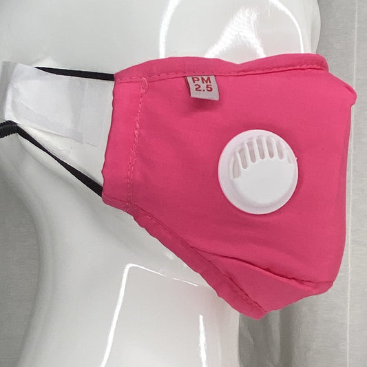 Respirator PM 2.5 Mask With Filter Pocket And 2 Filters (Hot Pink) In Stock-Boughie Curves-Boughie
