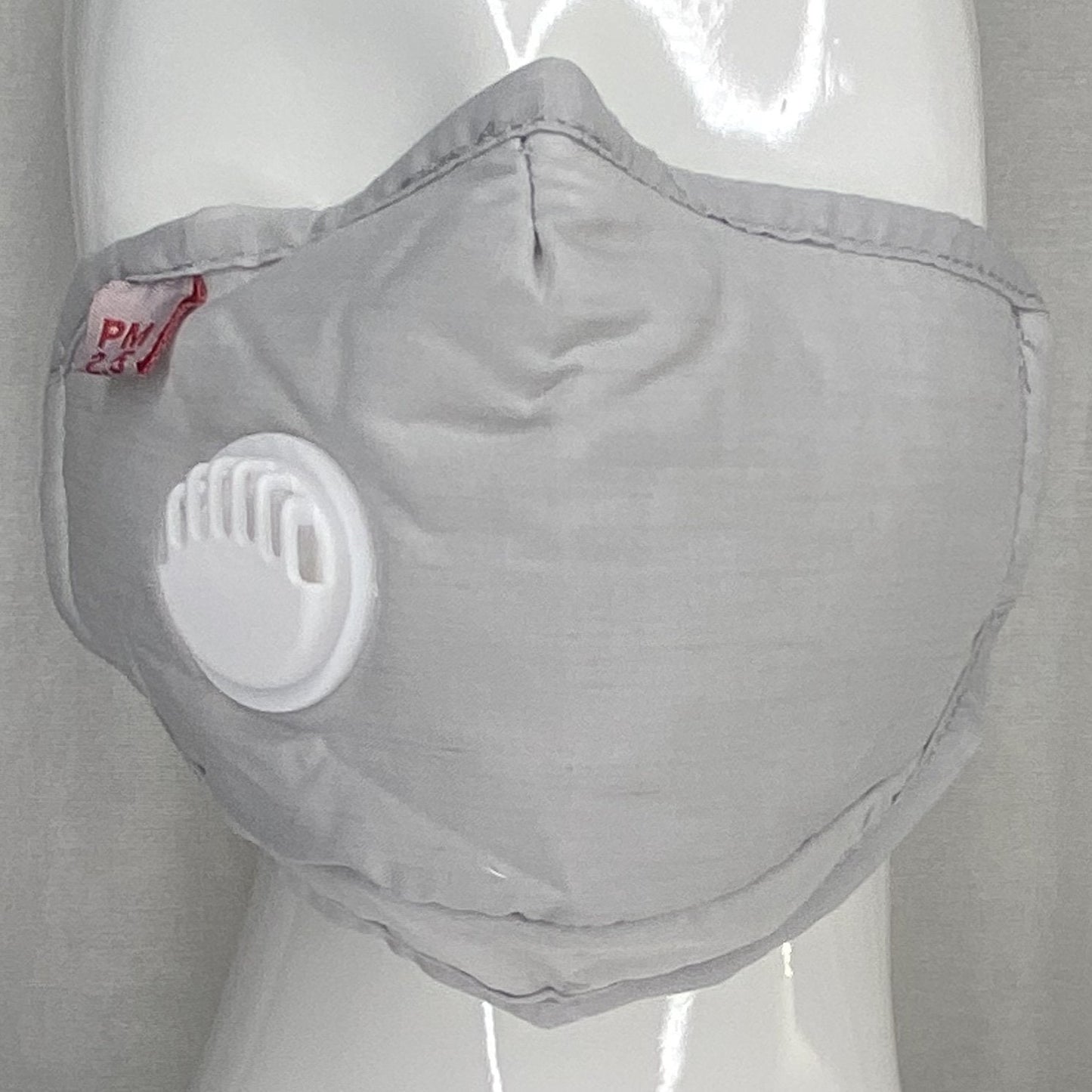 Respirator PM 2.5 Mask With Filter Pocket And 2 Filters (Light Grey) In Stock-Boughie Curves-Boughie