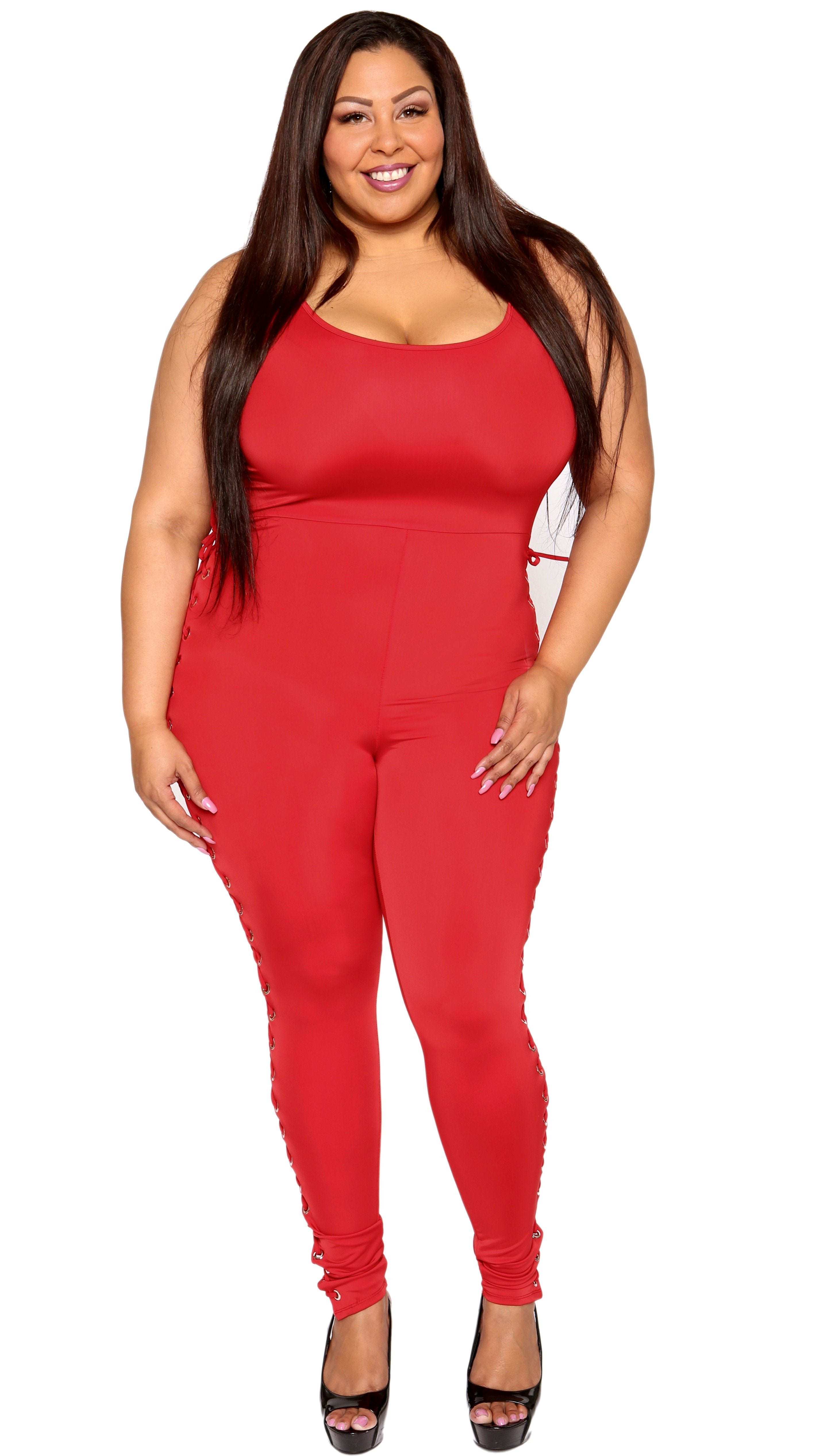 Plus size sale red jumper