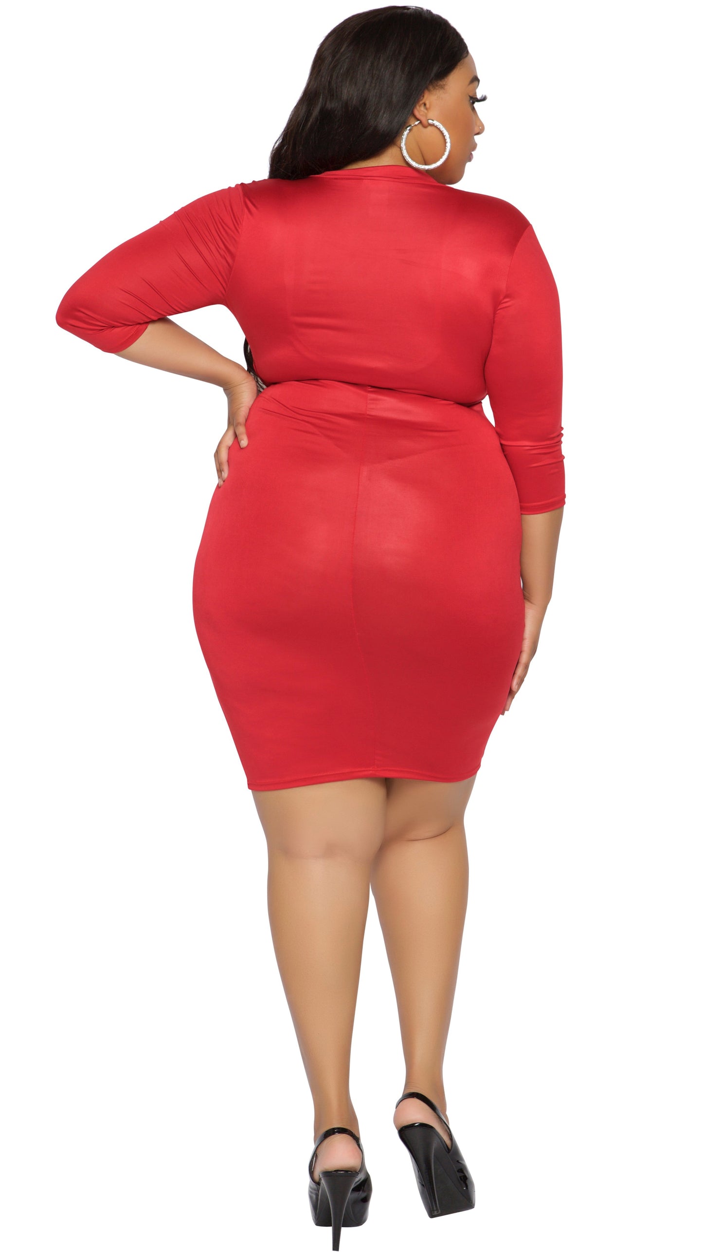 Beyond You Dress (Red)-Dresses-Boughie-Boughie
