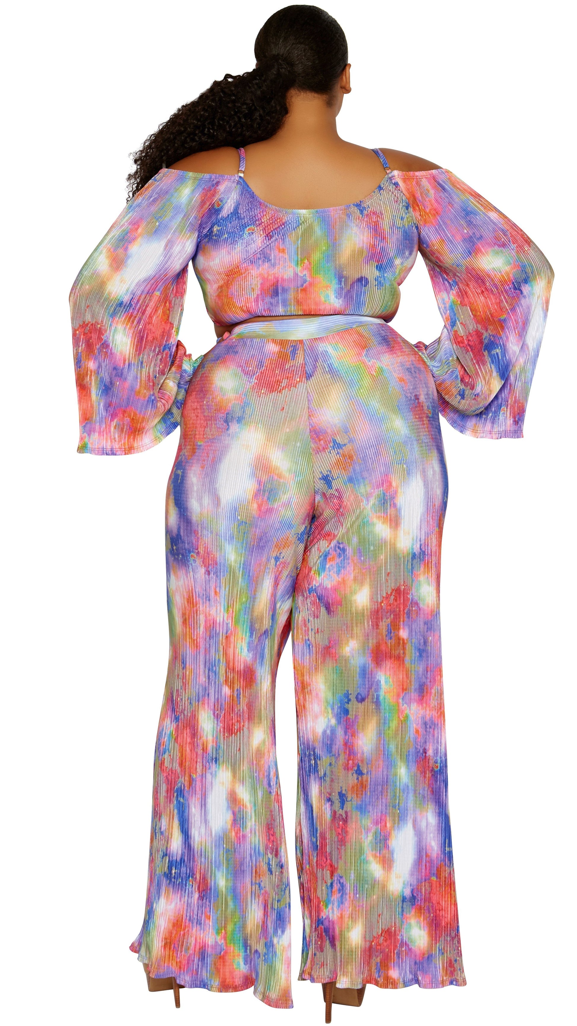 Chic Chick 2Pcs Pant Set (Multi)-Pant Sets-Boughie-Boughie