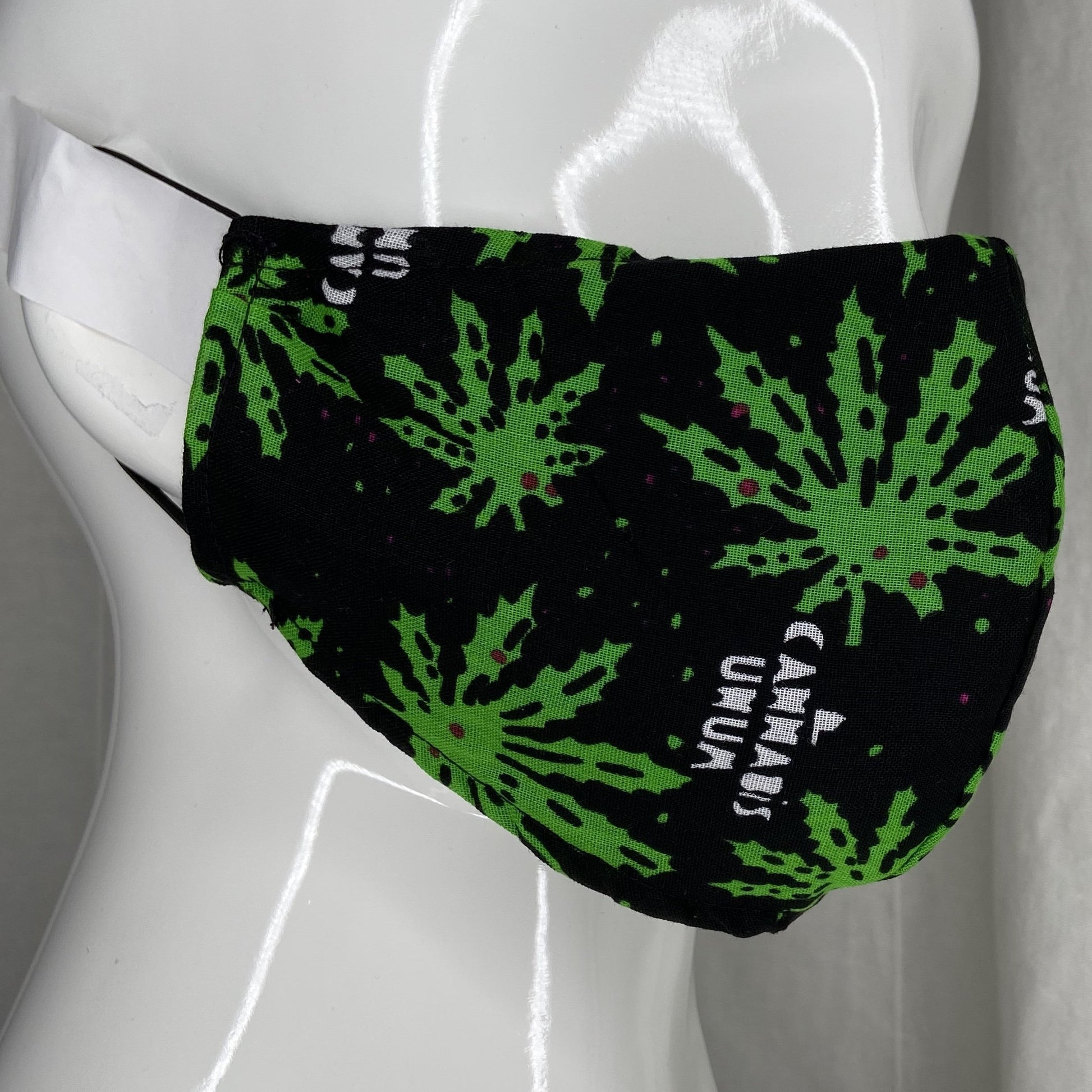Fashion Mask (Cannabis) In Stock-Boughie Curves-Boughie