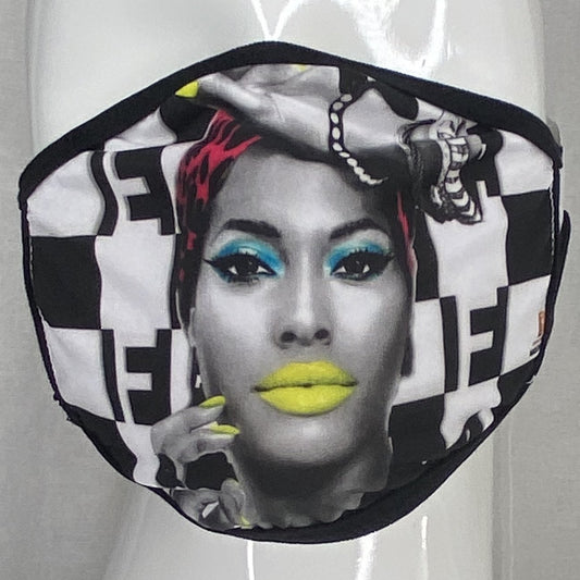 Fashion Mask (Fendi Girl) In Stock-Boughie Curves-Boughie