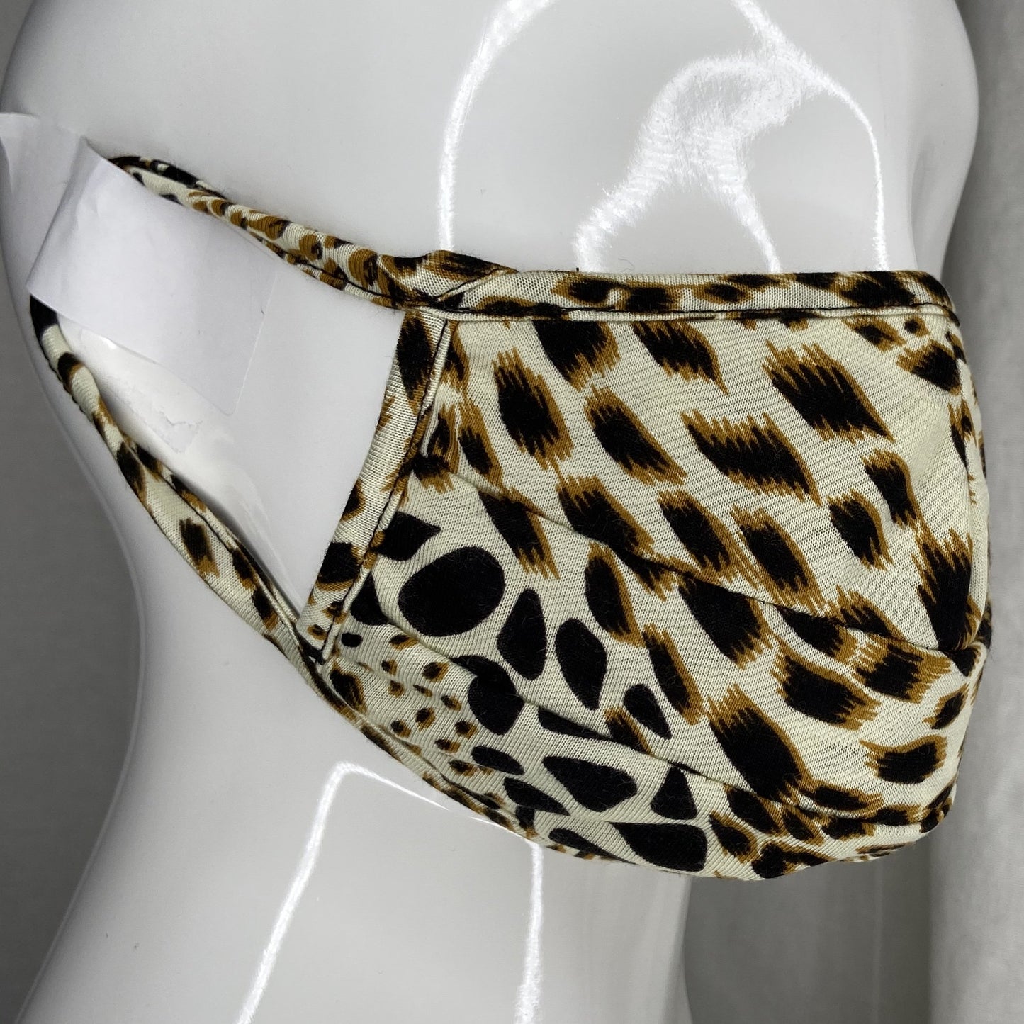 Fashion Mask (Tan Cheetah) In Stock-Boughie Curves-Boughie