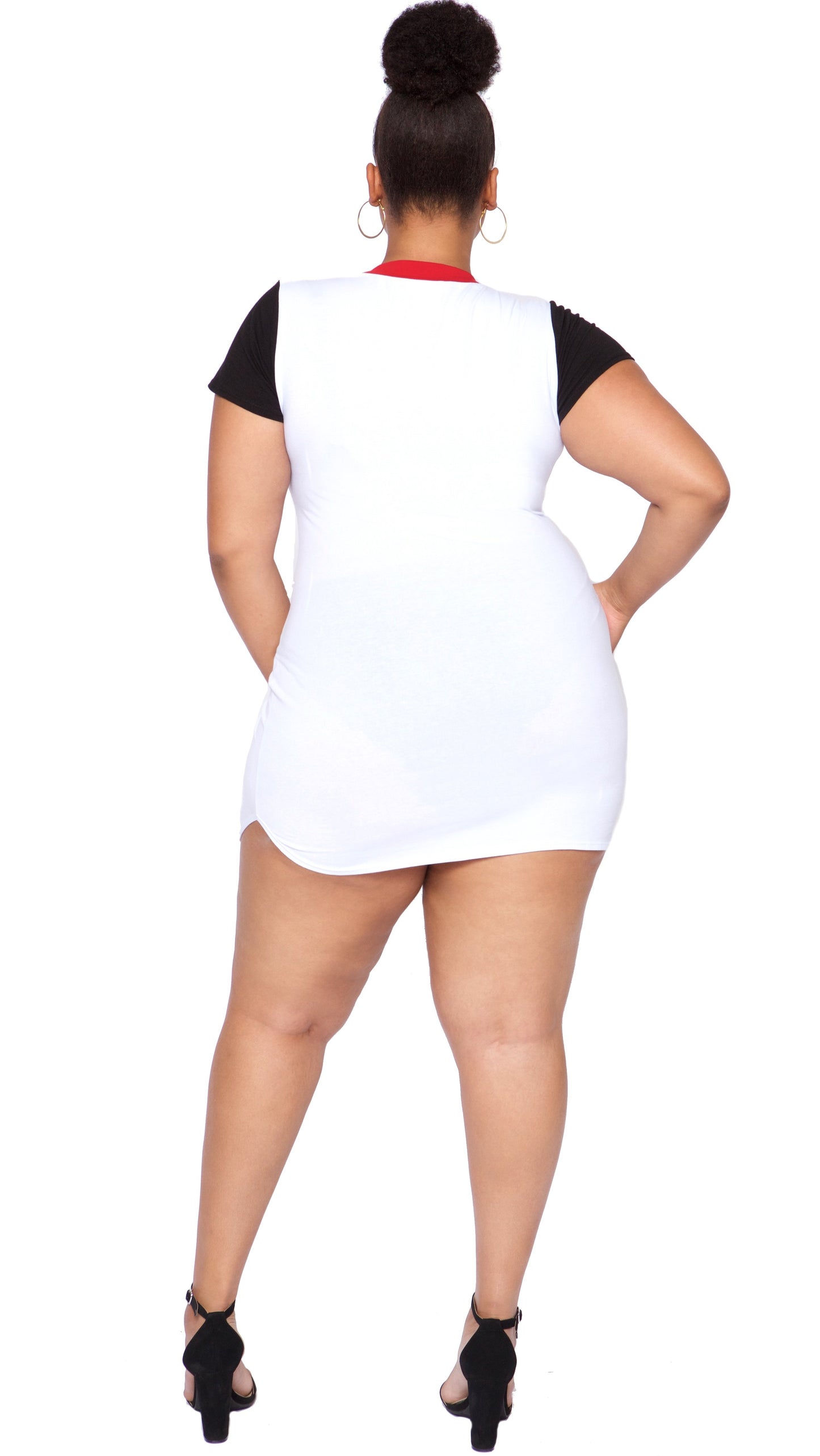 Finesse Mini Dress (White)-Dresses-Boughie-Boughie