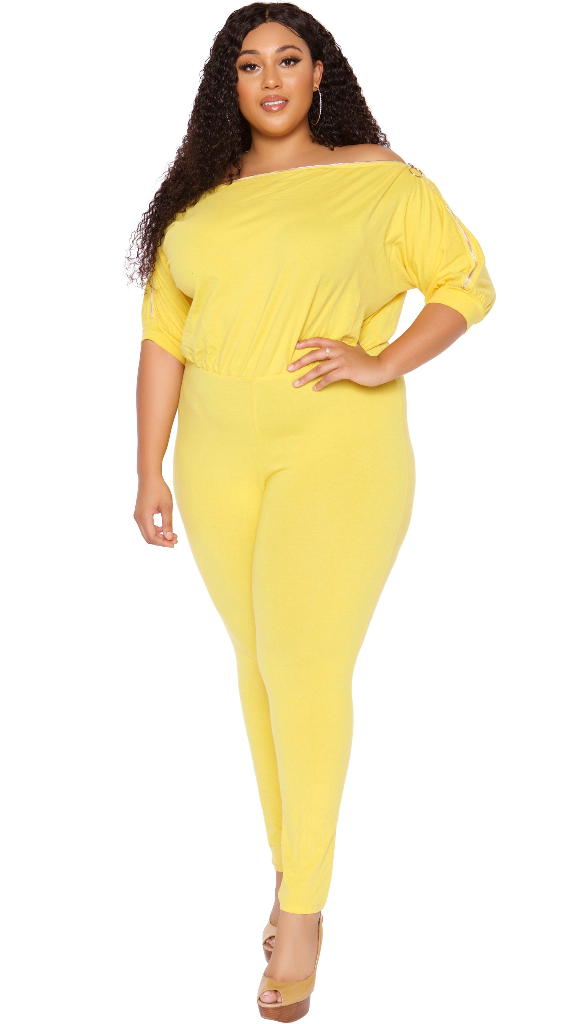 Lemon Ice Jumper (Yellow)-Jumpers-Boughie-Boughie