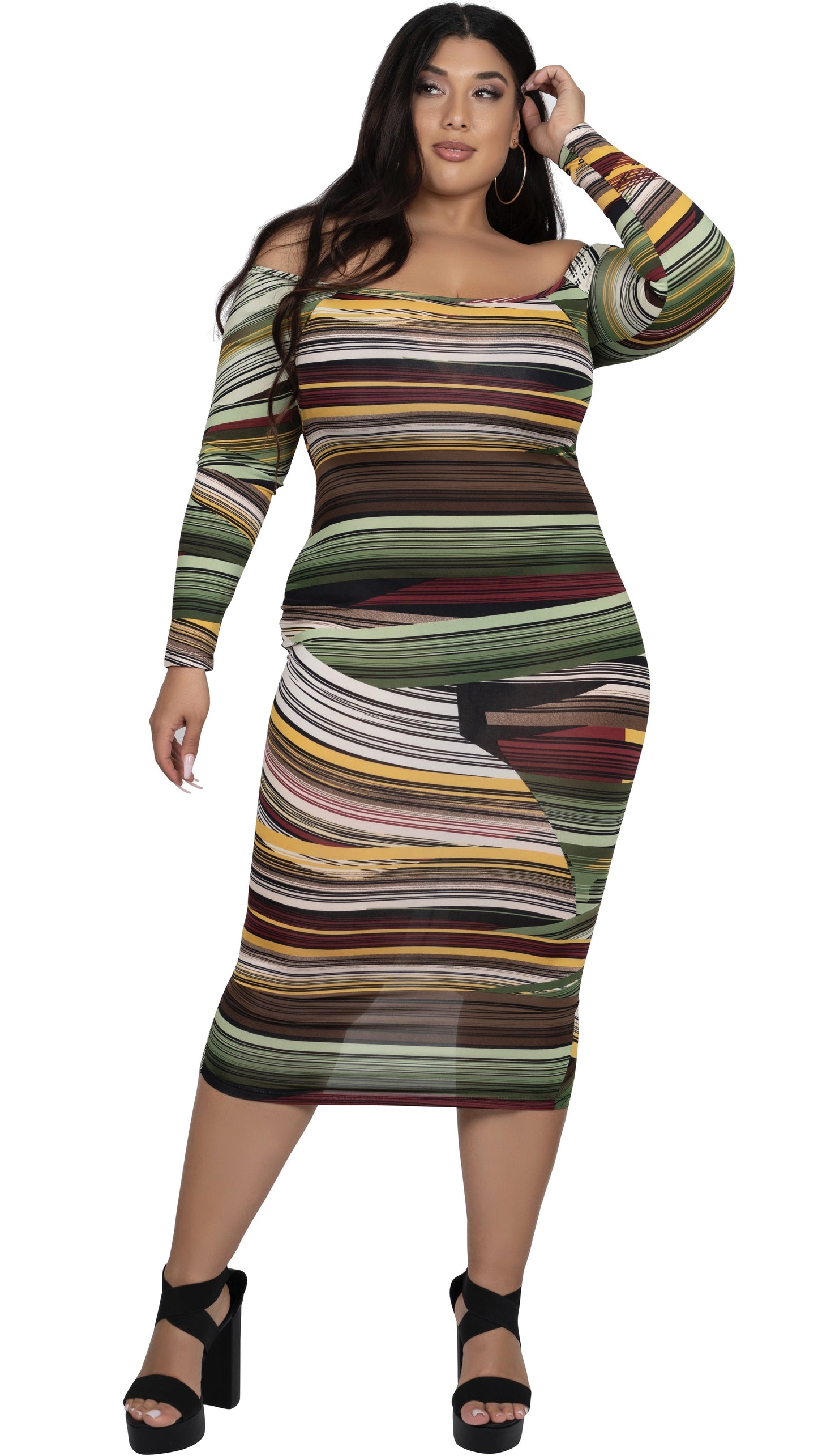 Out And About Dress (Multi)-Dresses-Boughie-Boughie