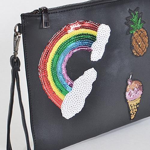 Rainbow Clutch (2 Colors)-Accessories-Boughie-Boughie