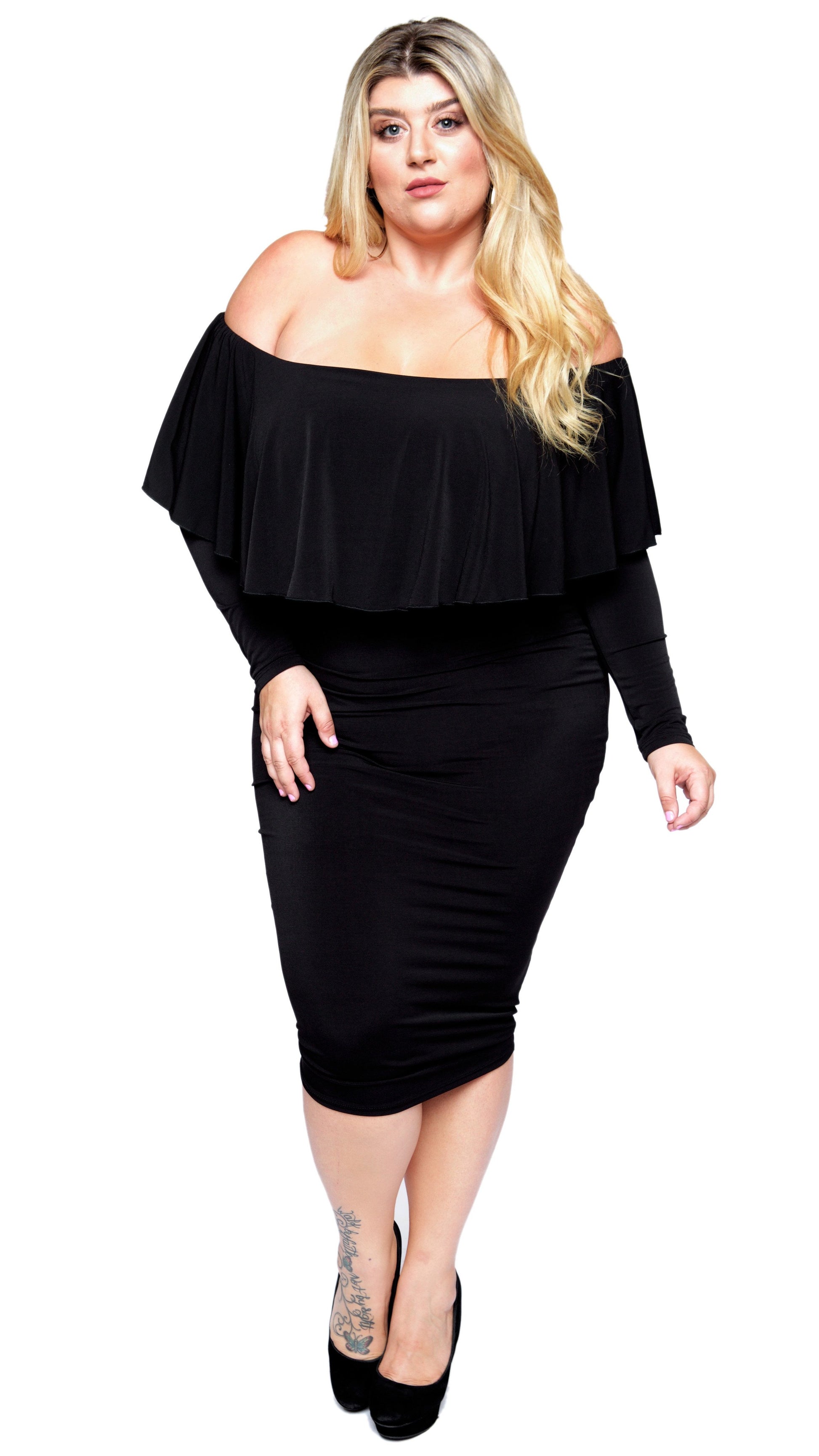 Razzle Dazzle Dress (Black) - 1x Razzle Dazzle Dress (Black) - 1x