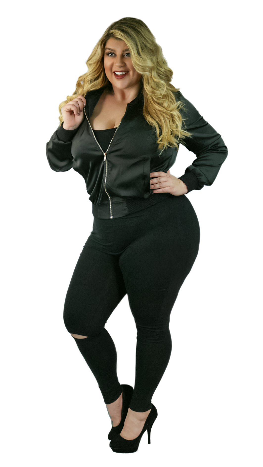 So Silky Bomber Jacket (Black)-Jackets-Boughie-Boughie