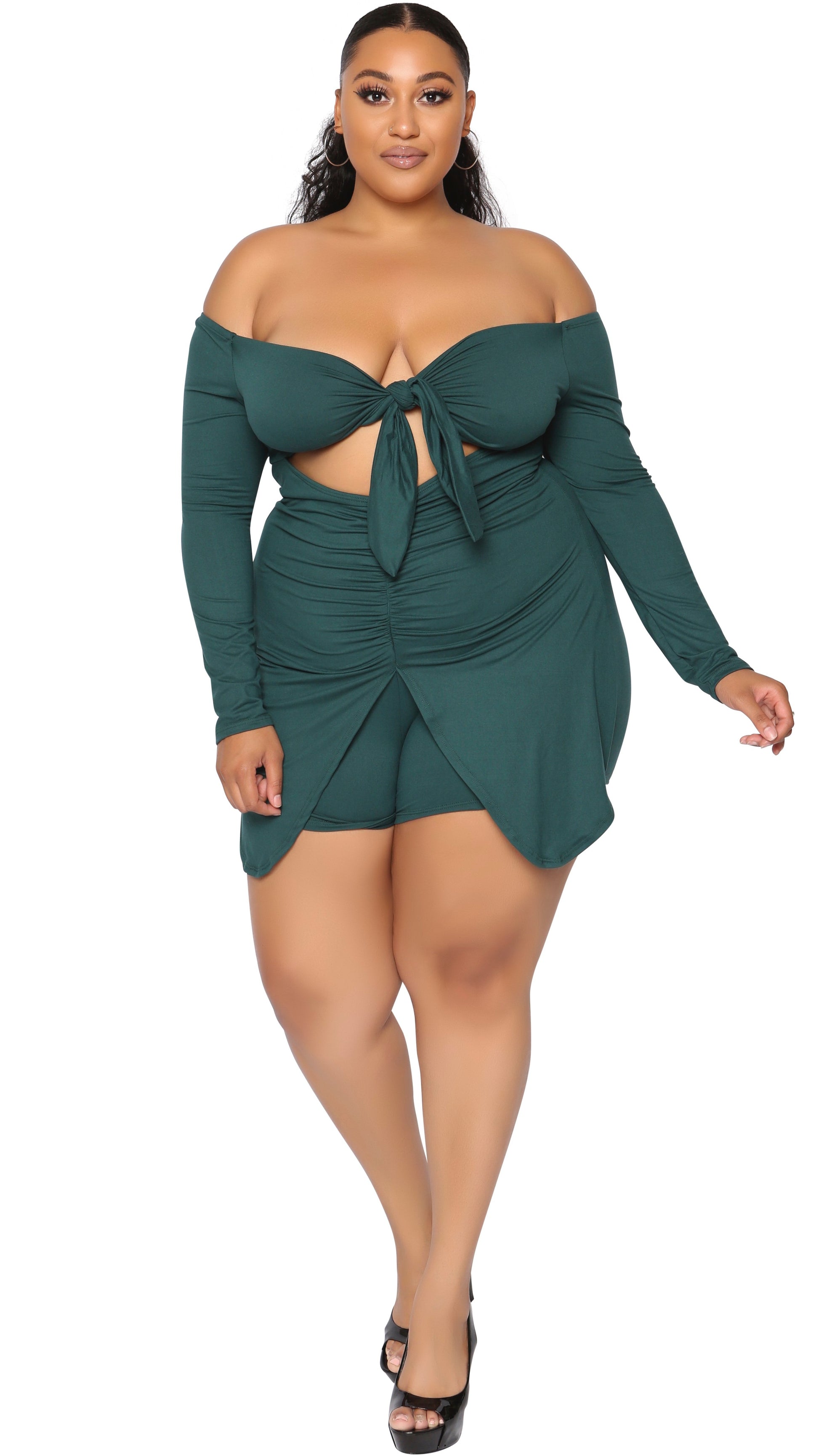 Plus Size Romper 1x 2x 3x Boughie Curves Plus Size Romper 1x 2x 3x Boughie Curves