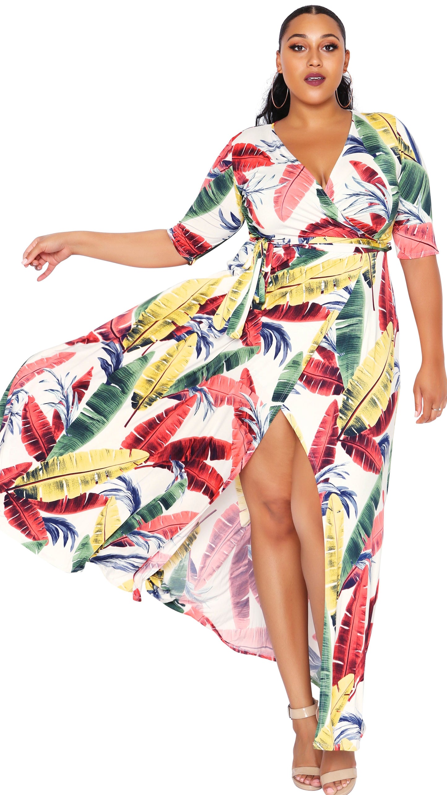 Tropical Maxi Dress-Maxi Dresses-Boughie-Boughie
